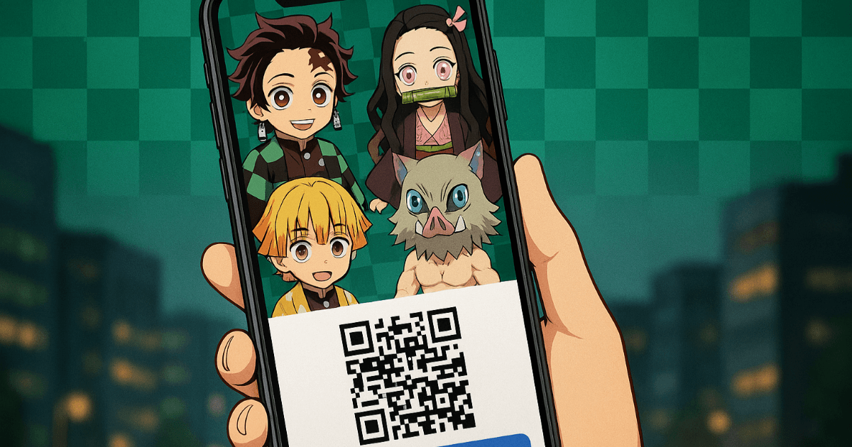 〈Kimetsu no Yaiba〉Una iniciativa pionera en Japón con PayPay: ¡Personajes en la pantalla de "Enviar y recibir"! También el patrón ichimatsu de Tanjiro