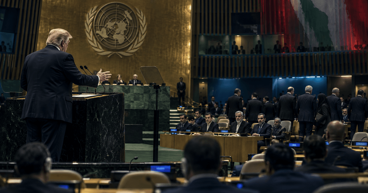 「合意か、壊滅か」 ― 国連で放たれたトランプ氏の対イラン最後通告