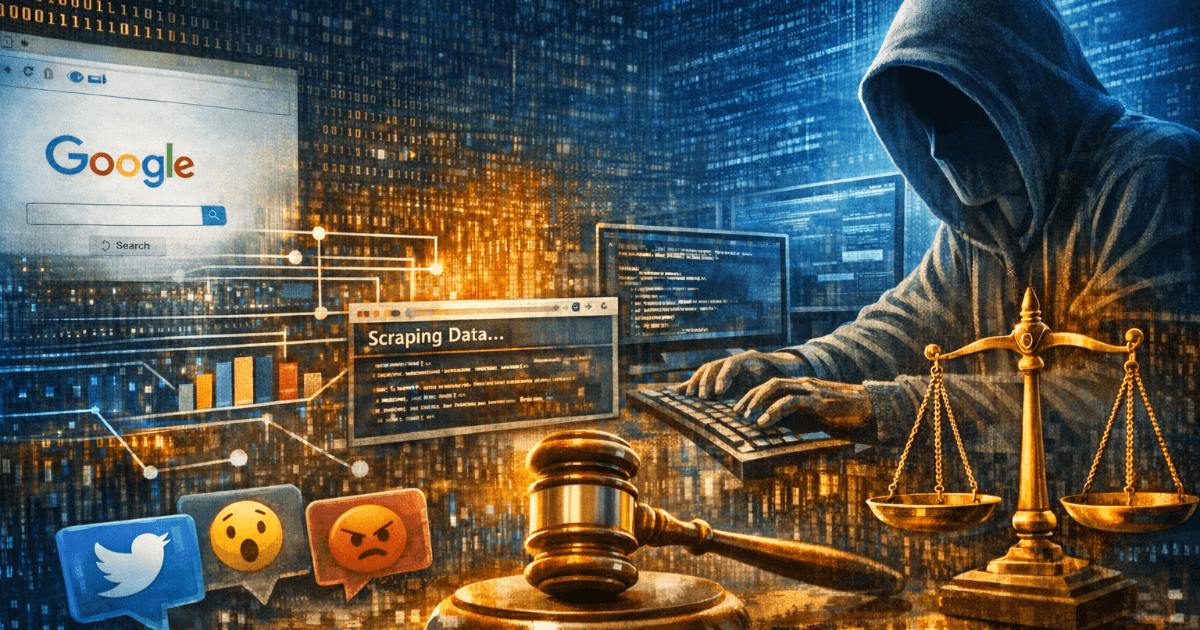 Is "public data" free to take? Scraping practices in turmoil due to Google's lawsuit