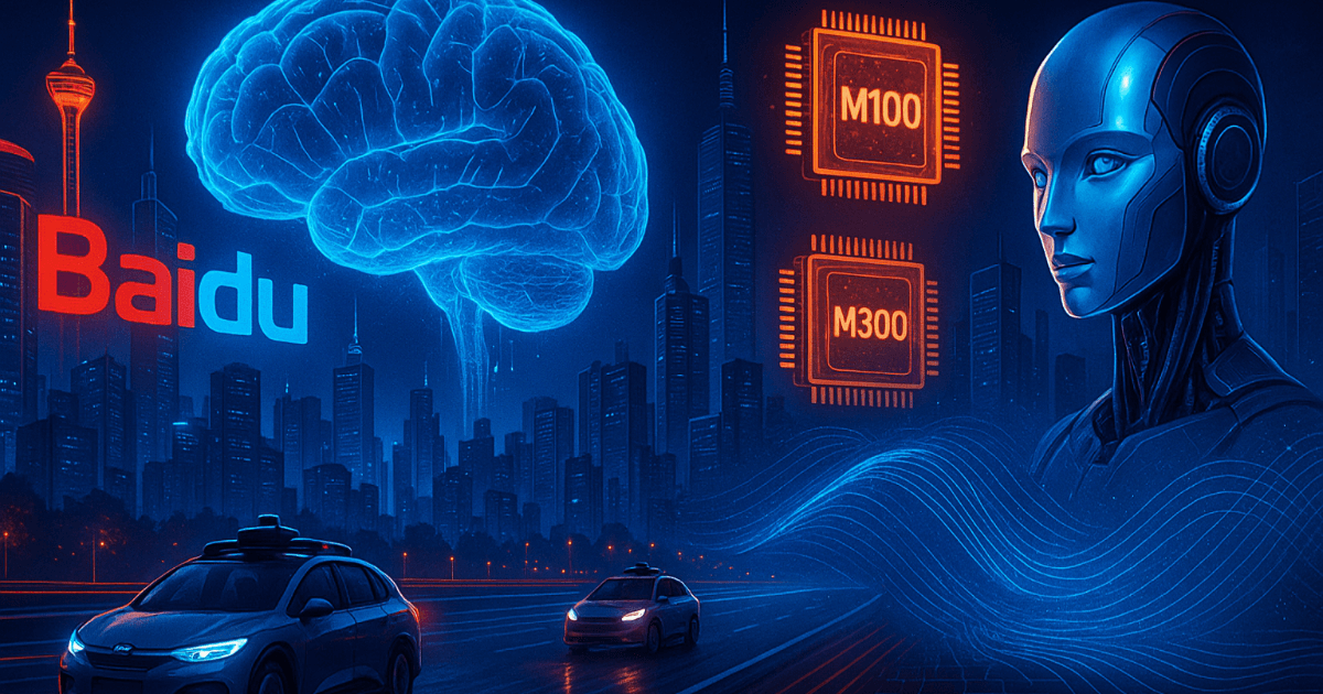 중국판 "GPU+ChatGPT+로보택시"를 한 회사에서──Baidu의 AI 총력전을 해독하다