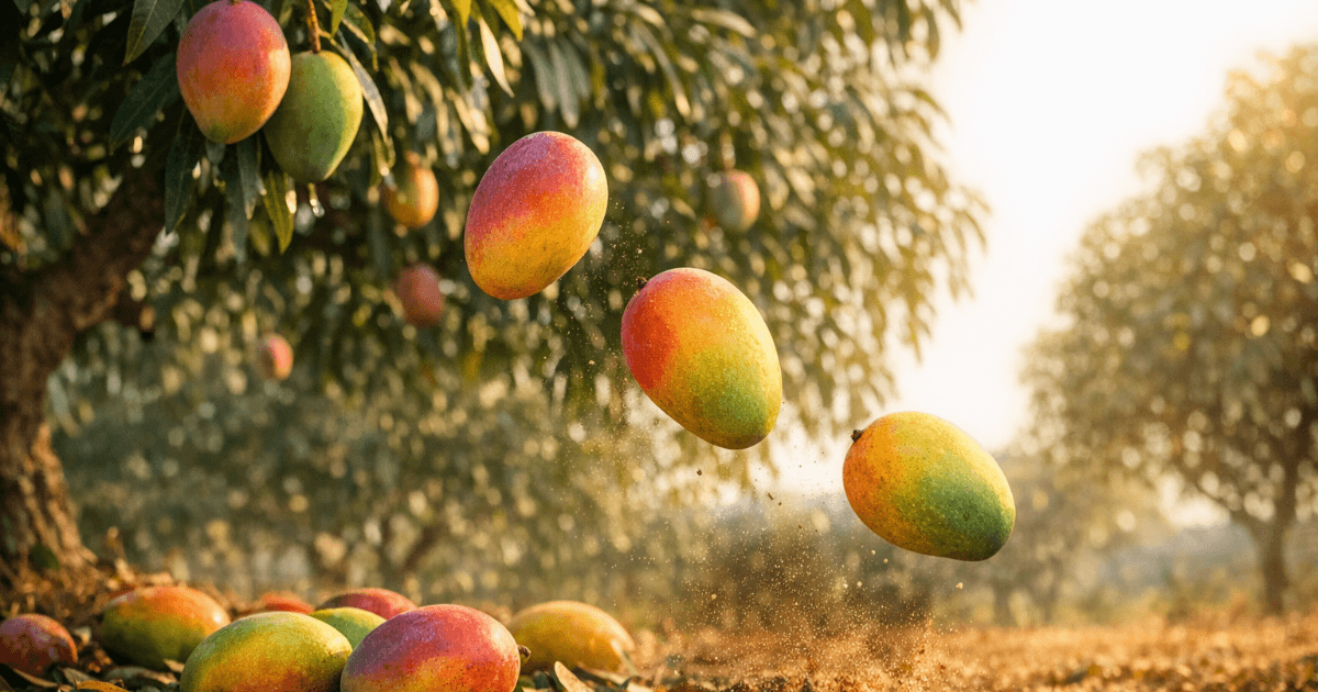 La verdadera razón por la que los mangos "caen antes de madurar": la señal de "detenerse" de las moléculas emitidas por el árbol.