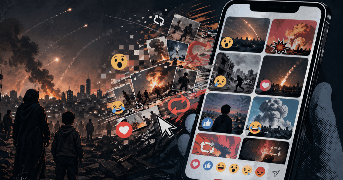 Wessen Angst liegt diesem Witz zugrunde? – Eine Diskussion über soziale Medien im Zeitalter der "Kriegskontente"