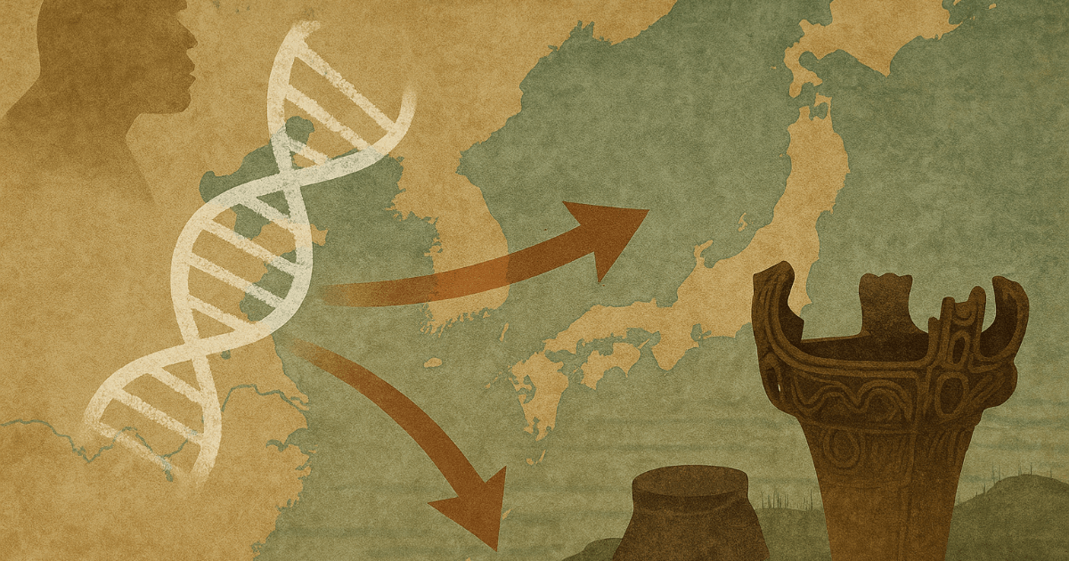 台湾沖から日本列島へ：縄文人は「出会わなかった」？ ―デニソワDNA“ほぼゼロ”が語る列島史