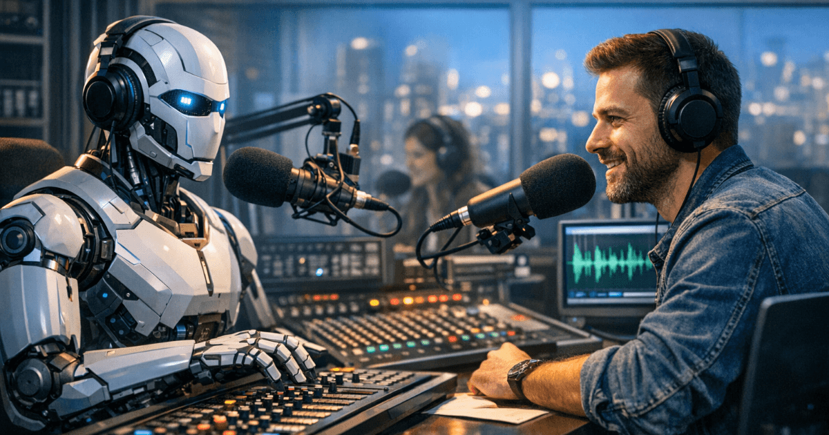 AIは司会者を奪うのか、支えるのか : AIラジオは「自動化」から「共演」へ　AI Radio Botが切り開く生放送の新段階