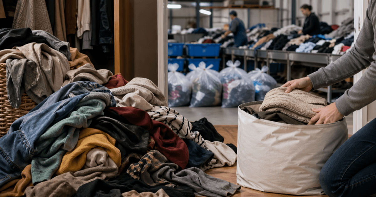 의류 재활용의 진실: "재활용했으니 안심"은 정말일까? 옷장에 대한 죄책감을 생각하다