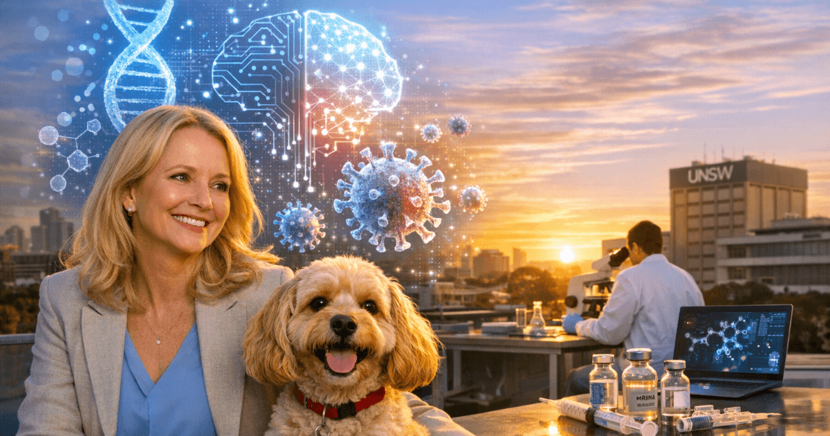 愛犬を救うため、AIと研究者が組んだ ― “世界初”の犬向け個別化がんワクチンが示した未来