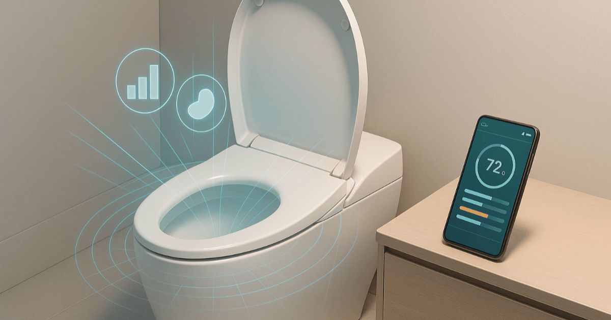 Erfassung von Stuhldaten durch einfaches Sitzen – Die neue TOTO 'Neorest LS-W/AS-W' eröffnet eine Gesundheitsrevolution durch 'Toilettenscan'