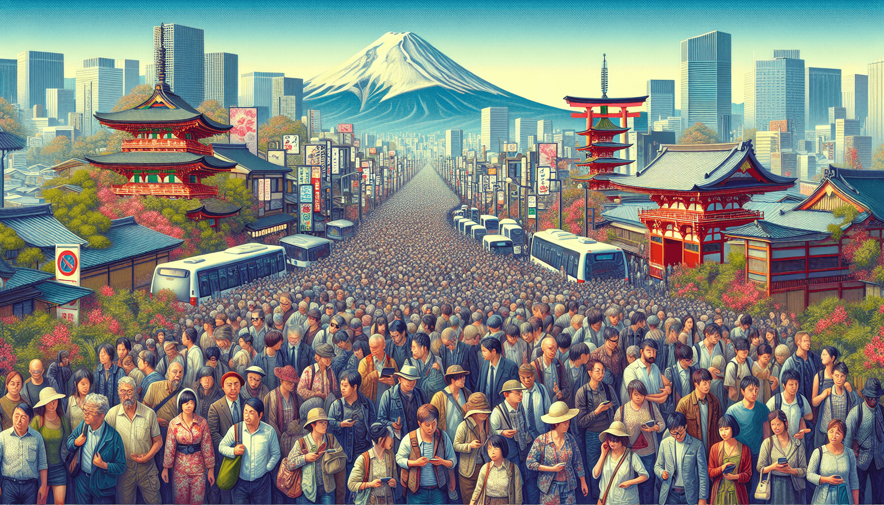 Problème de surtourisme causé par l'afflux touristique à Tokyo et les nouvelles mesures du gouvernement : Décryptage des objectifs de la nouvelle "Agence de Régulation des Étrangers (nom provisoire)"