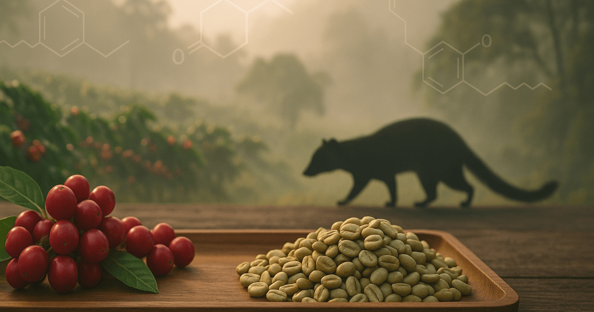 Is "Civet Coffee" Really Special? — Has the Science of Gut Fermentation Transformed Premium Beans? The Secret Behind Kopi Luwak's "Dairy-like Aroma"