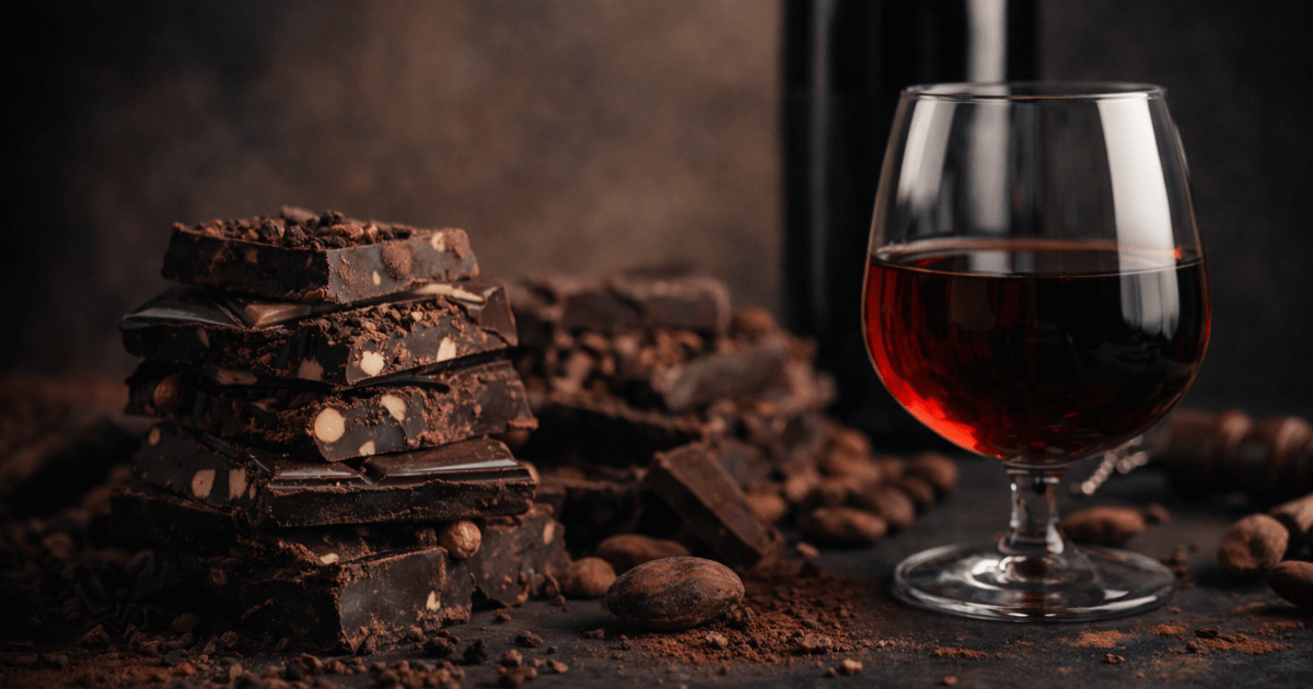 ¿La astringencia era el "interruptor del cerebro"? Nueva hipótesis sugiere que el chocolate y el vino tinto provocan el despertar.