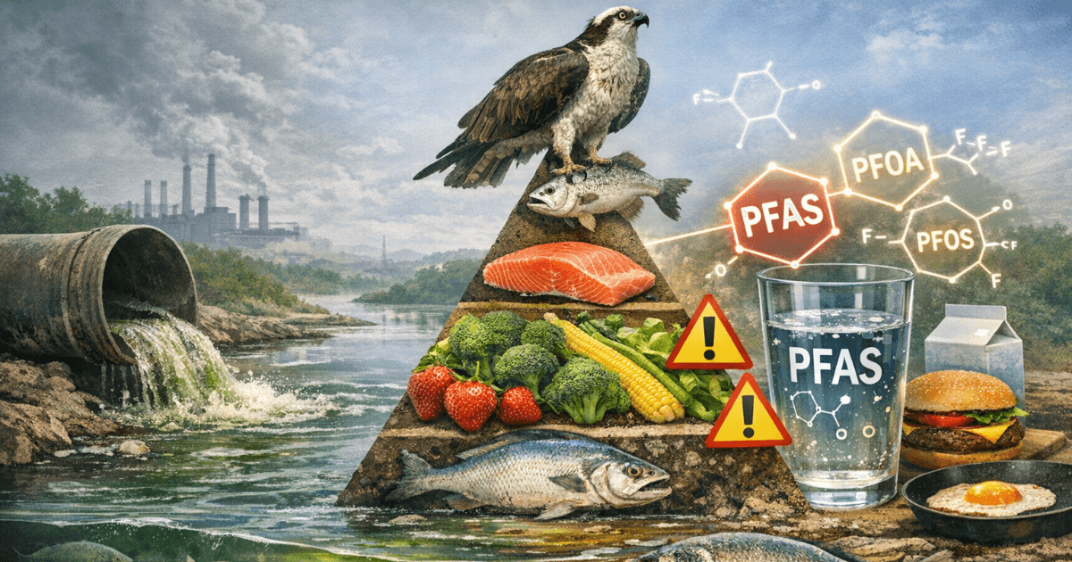 Ce poisson, jusqu'où est-il sûr ? La "route invisible" par laquelle les PFAS s'amplifient dans la chaîne alimentaire