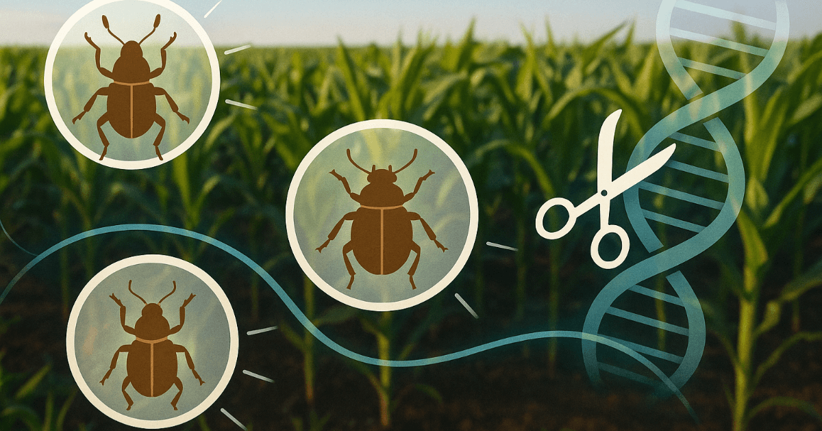 Plagas “indigeribles” para ellas, pero seguras para los humanos: la edición genética abre camino a la agricultura de próxima generación