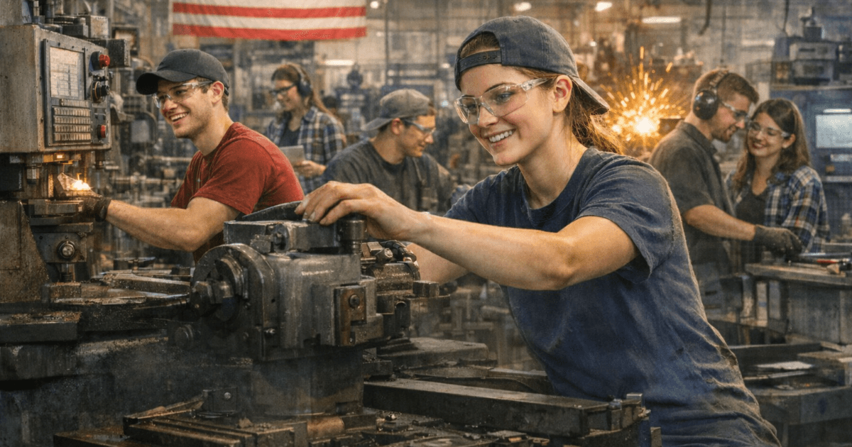 La génération Z à l'usine ? La ville textile d'autrefois propose une carrière "vivable localement"