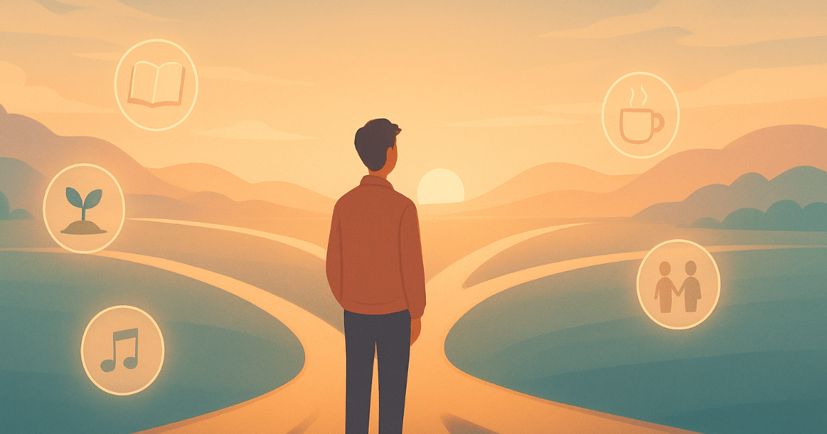 बड़े "उद्देश्य" से अधिक, छोटे "पसंद" को बढ़ावा दें ─ जीवन के लक्ष्य नजर नहीं आ रहे हैं? उद्देश्य की चिंता को कम करने के लिए 6 सुझाव