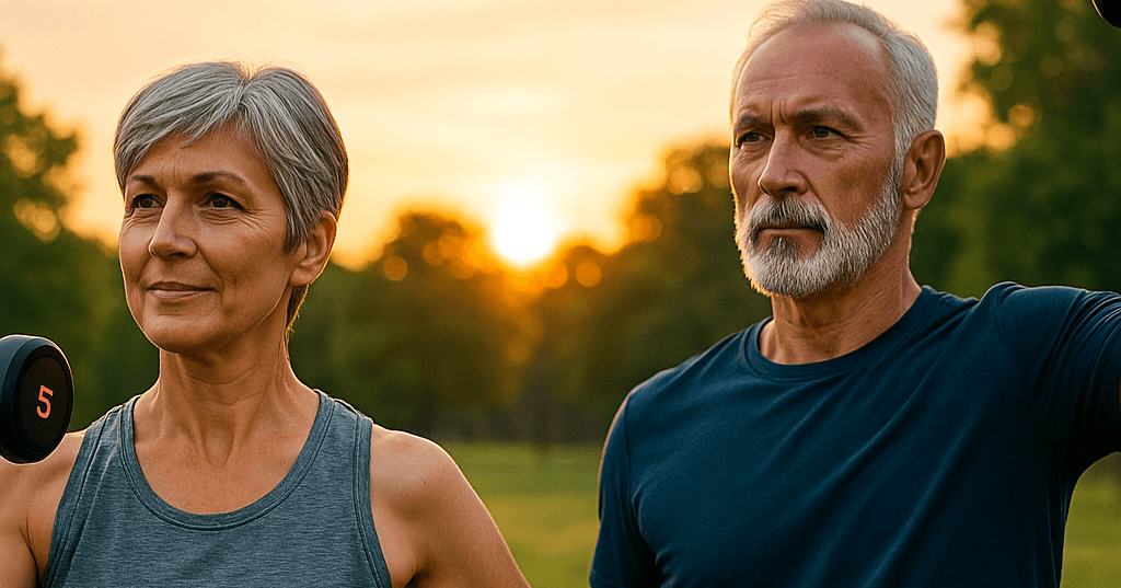 ¿Caminar solo te hace envejecer? ¡La "actividad muscular" a partir de los 40 puede cambiar tu longevidad!