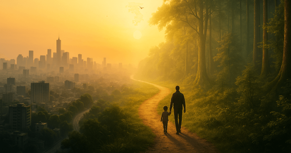 La connexion entre l'homme et la nature a diminué de 60 % en 200 ans : les villes peuvent-elles être "verdies" dix fois plus ? La science des relations avec la nature à transmettre entre parents et enfants