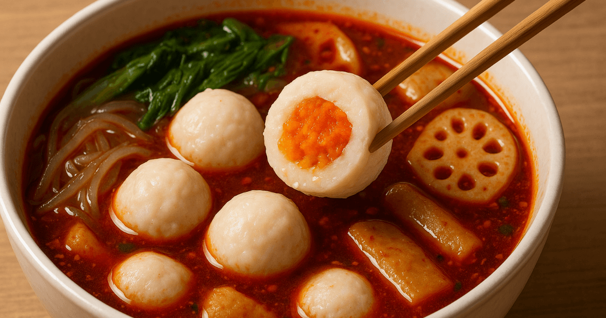 飞鱼籽爆浆！麻辣汤“蟹丸”人气的理由彻底解说——本场与日本、SNS声音、原材料全方位指南——