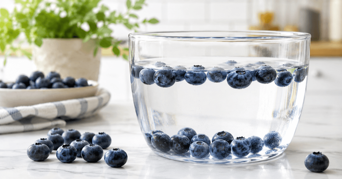 Sinken süße Blaubeeren? Funktioniert der auf sozialen Netzwerken diskutierte "Wassertest" wirklich?