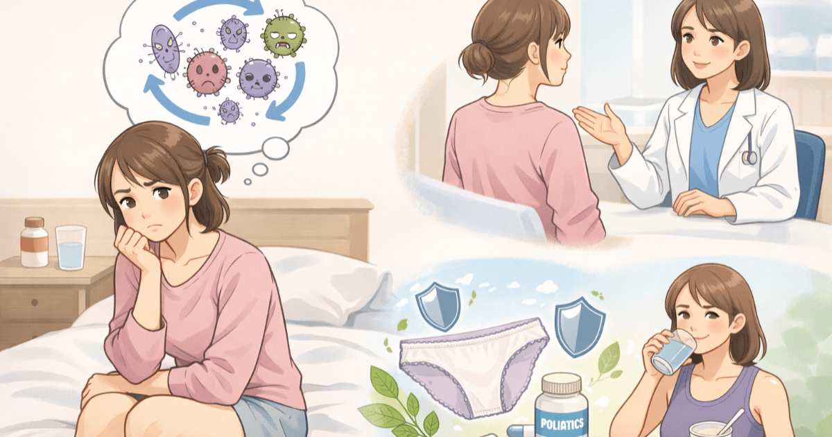 被诊断为细菌性阴道炎（BV）：如何应对最令人困扰的“复发”