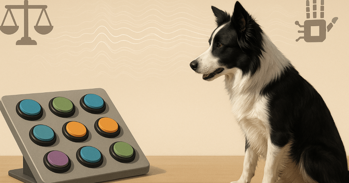 Will the Day Come When Dogs Can Really "Talk"? ─ Button Dogs: Myth or Science? Exploring the "Talking Dogs" Debate Through Language Evolution, AI, and Welfare