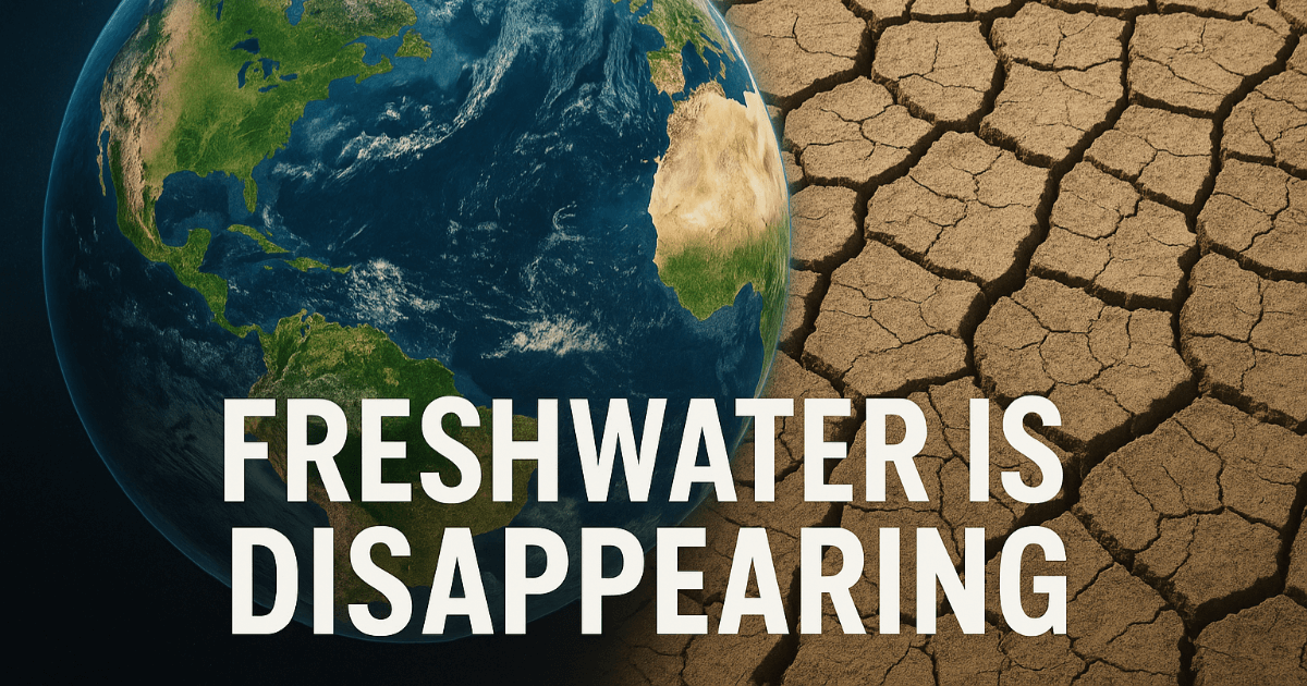 The Earth's Water Crisis: 75% of the World Faces "Freshwater Bankruptcy" - The Disappearance of Groundwater Overlooked by Humanity