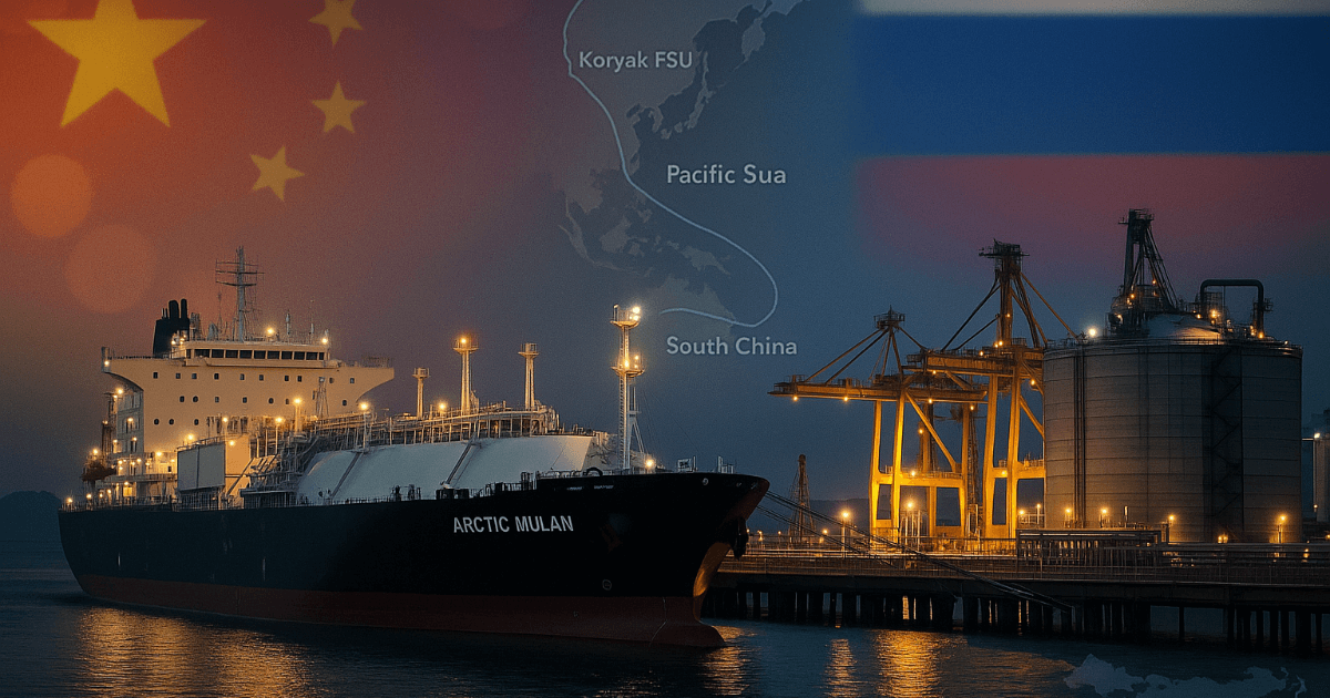 China acepta por primera vez GNL bajo sanciones a Rusia: Una nueva tendencia energética que se expande más allá de las sanciones internacionales