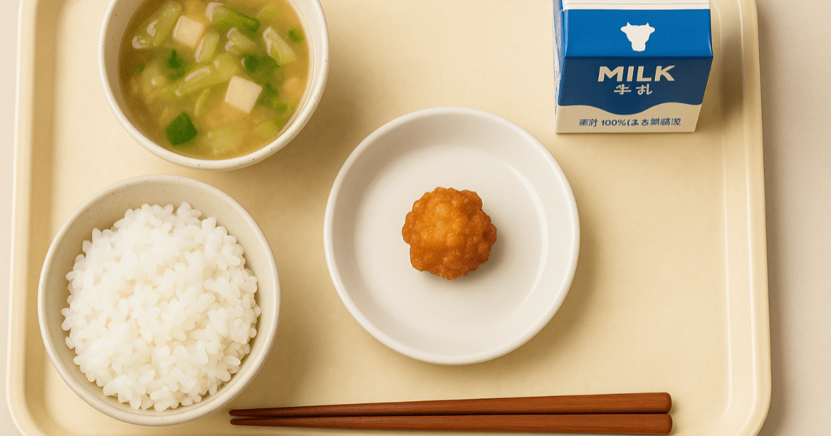 「炸鸡块1个」的冲击——在外观的“贫乏”和营养标准之间摇摆的学校午餐的现实