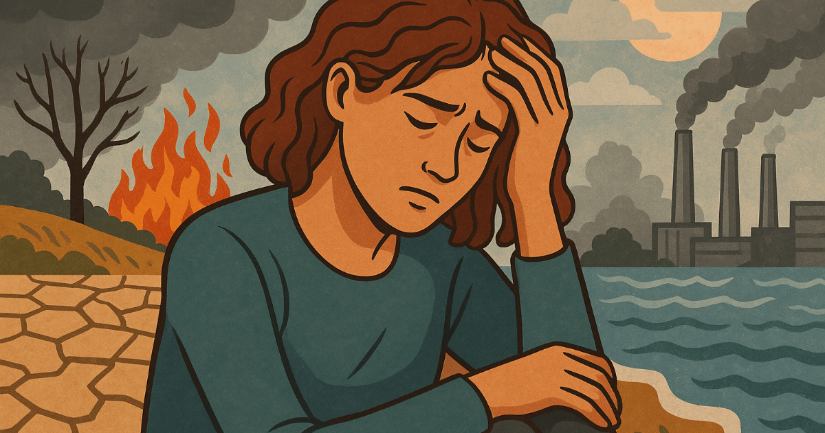 気候危機が心を壊す前に - 熱波・洪水・タイムライン：気候変動とメンタルヘルスの意外な関係