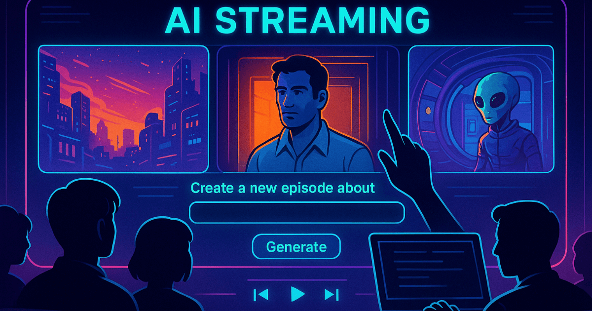 AIが創る未来のエンタメ！ 数分でアニメを生成するShowrunnerと沸騰するコンテンツ戦争