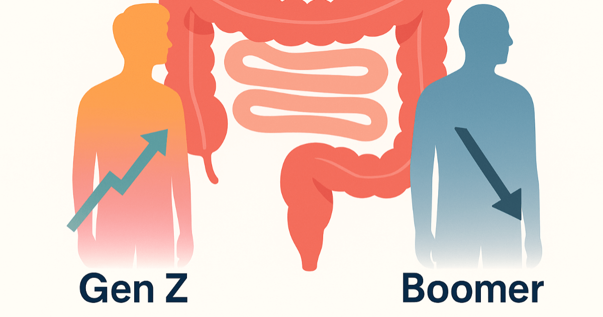 Z世代に迫る危機！？大腸がんリスクがブーマー世代の2倍に