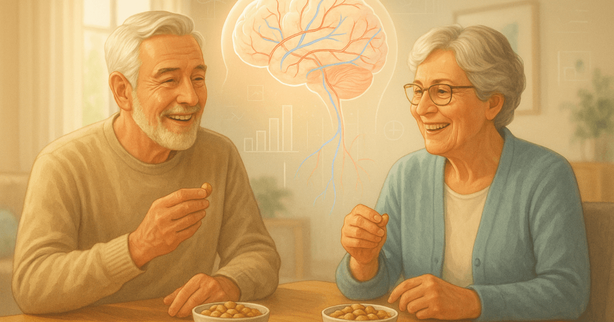 Rejuvenating the Brains of the Elderly!? The Day Snacks Become "Brain Training": The Real Impact of 60g of Peanuts a Day on the Brain and Blood Pressure