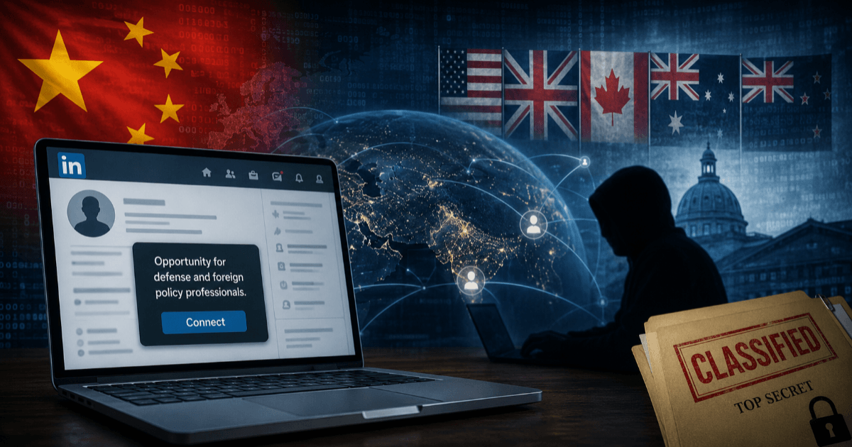 Is LinkedIn Becoming a "Gateway for Spies"? The Five Eyes Alliance Warns of China's Online Talent Recruitment Operations