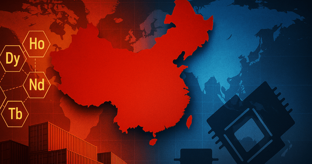 La guerre des terres rares reprend — La course-poursuite entre les États-Unis et la Chine autour du contrôle des exportations chinoises et des "droits de douane à 100%"