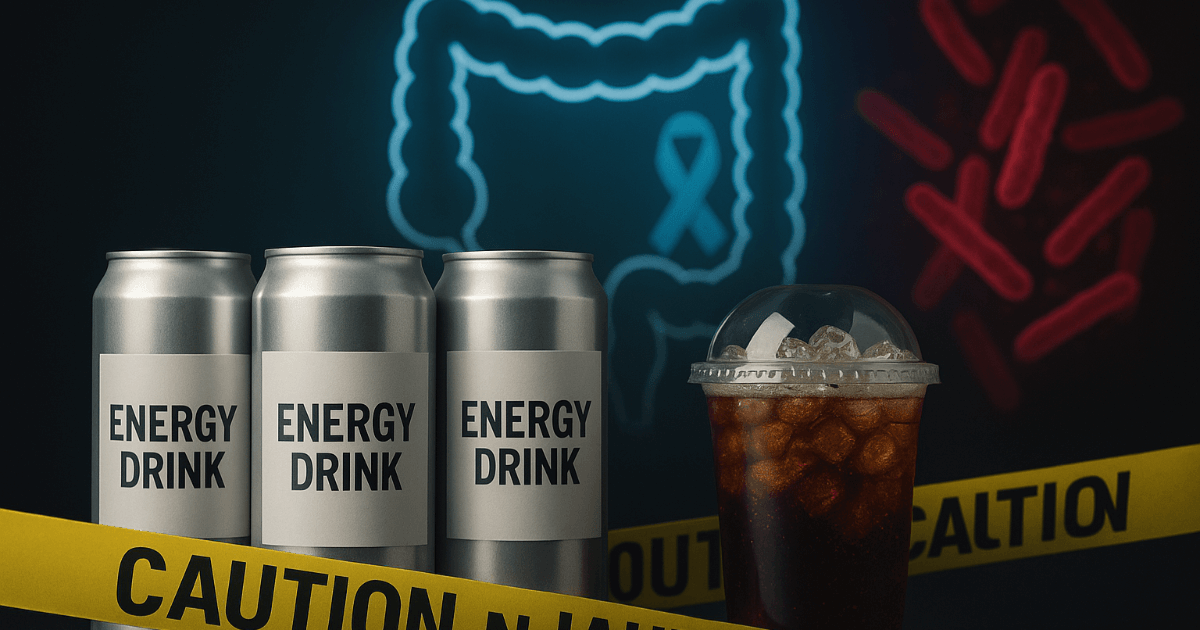 युवा बृहदान्त्र कैंसर, चुपचाप बढ़ रहा है ─ "एनर्जी ड्रिंक परिकल्पना" और आंतों के बैक्टीरिया का अंध बिंदु: आहार फाइबर की कमी और एनर्जी ड्रिंक, और अनदेखे शुरुआती संकेत