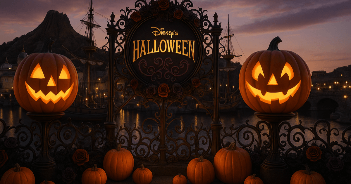 Disney Halloween 2025, un automne magique débute au Tokyo DisneySea ! Des salutations à bord des bateaux et un curry exclusif de Jafar sont également au rendez-vous.