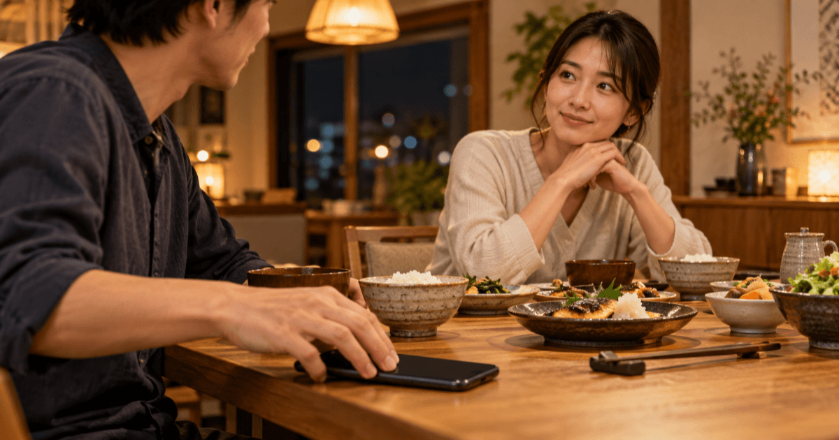 食卓にスマホはあり？ なし？ 海外調査とSNSから考える、ちょうどいい距離感