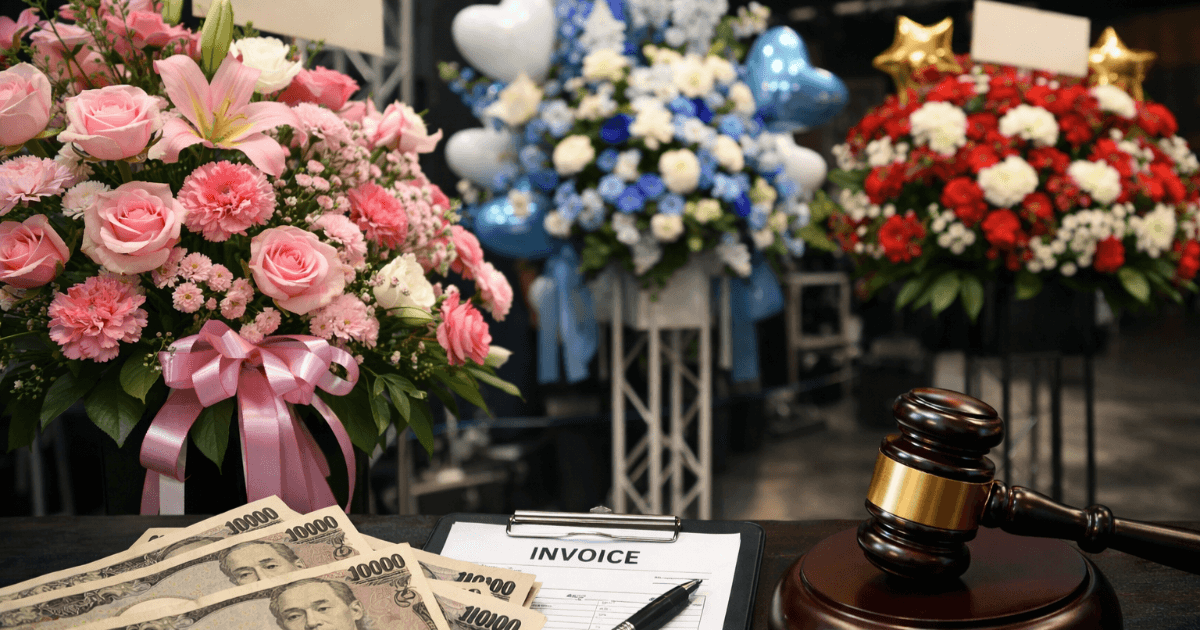 « Inacceptable » : la colère des fleuristes face à l'escroquerie des « fleurs en stand » qui sévit dans le monde des idoles — Multiplication des impayés, un nouveau risque qui ébranle la culture des fans.