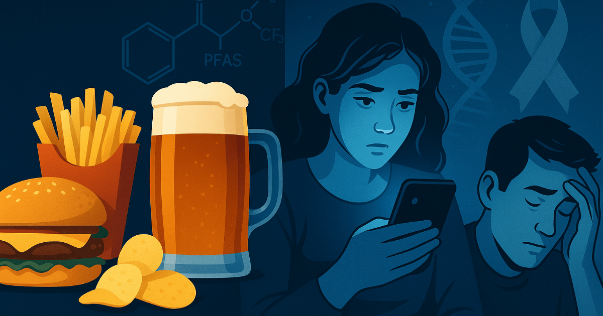 なぜミレニアル世代はがんリスクが高いのか？食、酒、睡眠、ストレスが招くがんリスク：私たちの“ふつうの生活”がDNAを傷つけている