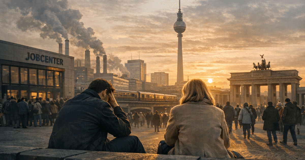 德国的“就业不安”达到金融危机以来的水平——16%的人认为“工作不稳定”，但绝望并未蔓延的原因