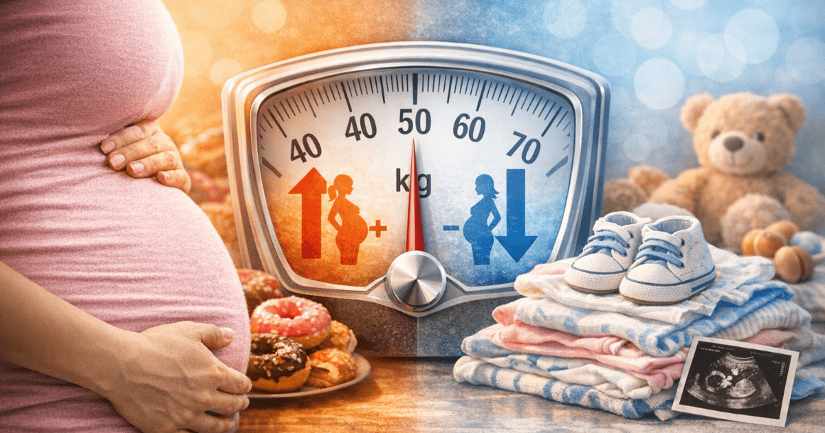 "ไม่ใช่แค่ 'เพิ่มมากเกินไป' แต่ 'เพิ่มน้อยเกินไป' ก็เป็นความเสี่ยง ─ ความรู้ใหม่เกี่ยวกับน้ำหนักระหว่างตั้งครรภ์"