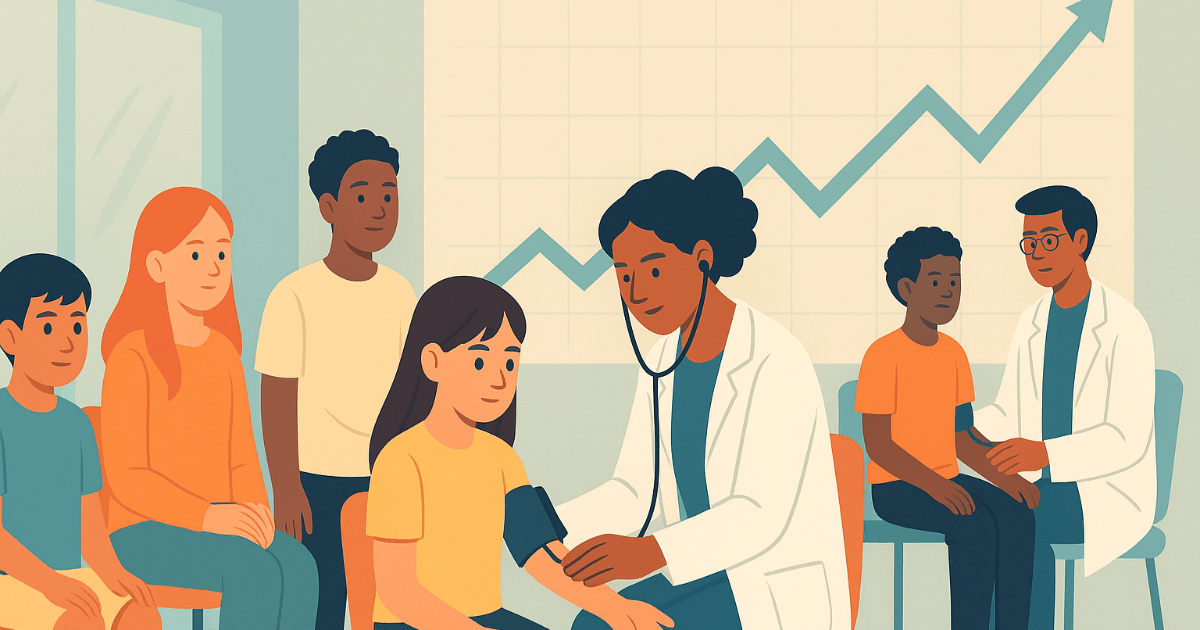 बच्चों में तेजी से बढ़ती उच्च रक्तचाप की समस्या: जंक फूड और बैठे रहने की आदत से उत्पन्न "उच्च रक्तचाप वाले बच्चे" का युग