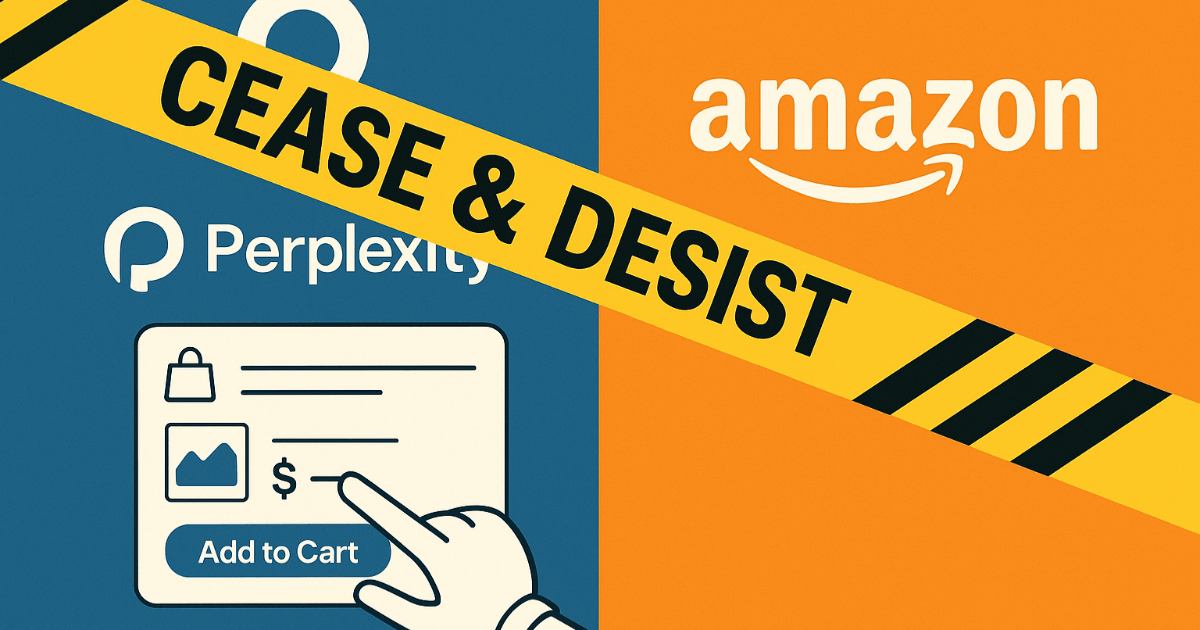 '사 놓기'를 금지하고 싶은 아마존, 싸우는 Perplexity - AI 에이전트 패권 전쟁의 서막