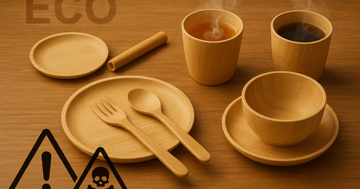 Bambus = Sicherheit ist ein Trugschluss? Stopp für Öko-Geschäft! Melaminmigration über dem gesetzlichen Grenzwert und Pestizide in Bambusgeschirr nachgewiesen